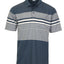 PS-947 Men's Multi-Striped Polo Shirt