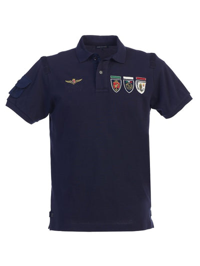 PS-9510P-POLO-SHIRT WITH LOGO