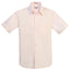 Men's Short Sleeve Solid Dress Shirt
