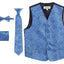 VSK-86P Paisley BOYS FORMAL VEST IN 11 COLOES SIZE 2-7