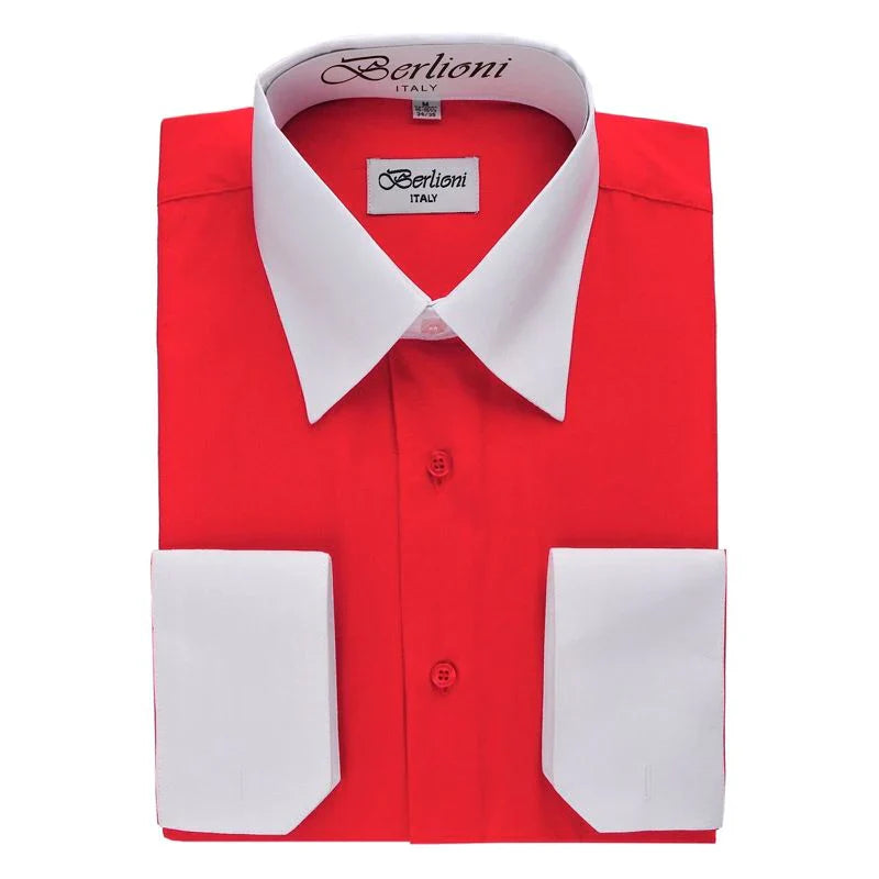 Men's two-tone dress shirts