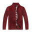 KIDS AND BOYS KNITTED FULL ZIP CARDIGAN SWEATER