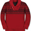 TODDLERS,KIDS AND BOYS SHAWL COLLAR PULLOVER KNITTED SWEATER