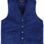 VS-83 BOYS 4 BUTTON VELVET FORMAL SUIT VEST 5 COLORS BLACK-BURGUNDY-R BLUE-NAVY-HUNTER GREEN SIZE 2-20