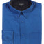 MEN'S TWILL SHIRT W/ CONTRAST COLLAR