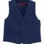 VS-85 BOYS 4 BUTTON FORMAL SUIT VEST IN 7 COLORS BLACK-GRAY-CHARCOAL-KHAKI-FOREST GREEN-NAVY-ROYAL BLUE SIZE 2-20