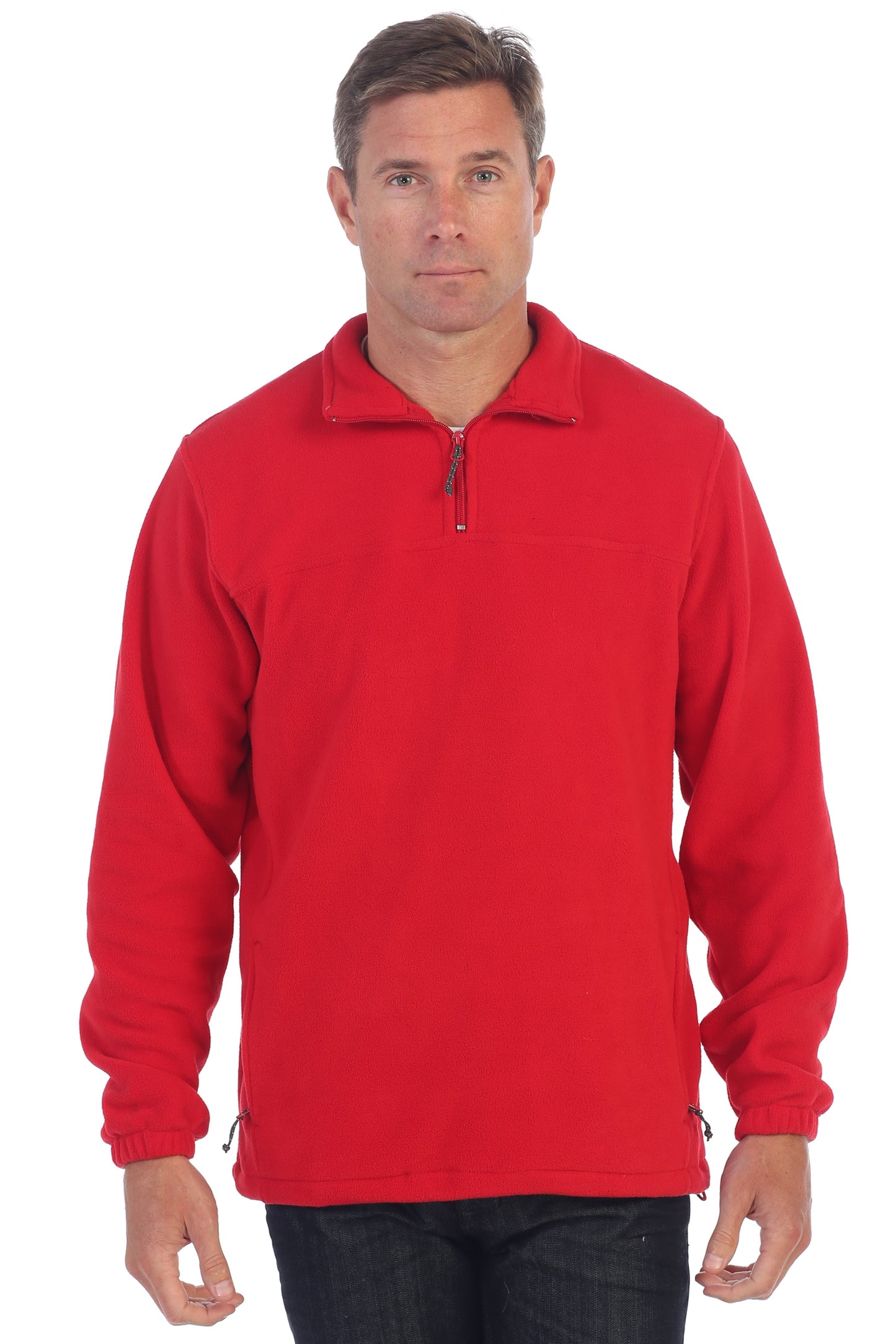 Men's Half Zip Polar Fleece SWEATER