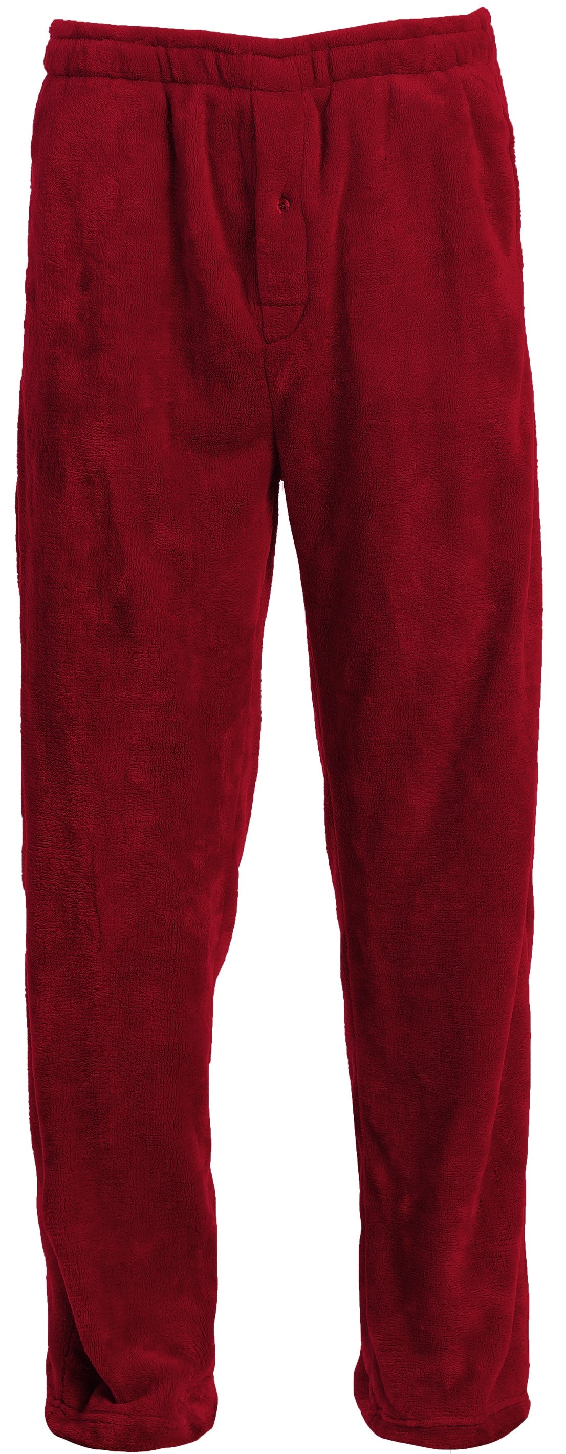 PJ-83 BOY'S SOLID PLUSH PAJAMA PANT IN 7 COLORS SIZE 4-18