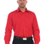 Men's Long Sleeve Solid Dress Shirt