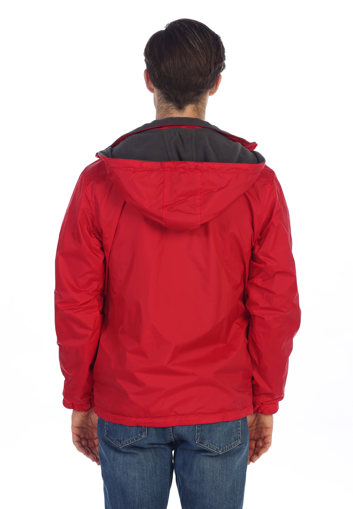 Men's Reversible Jacket with Polar Fleece Lining