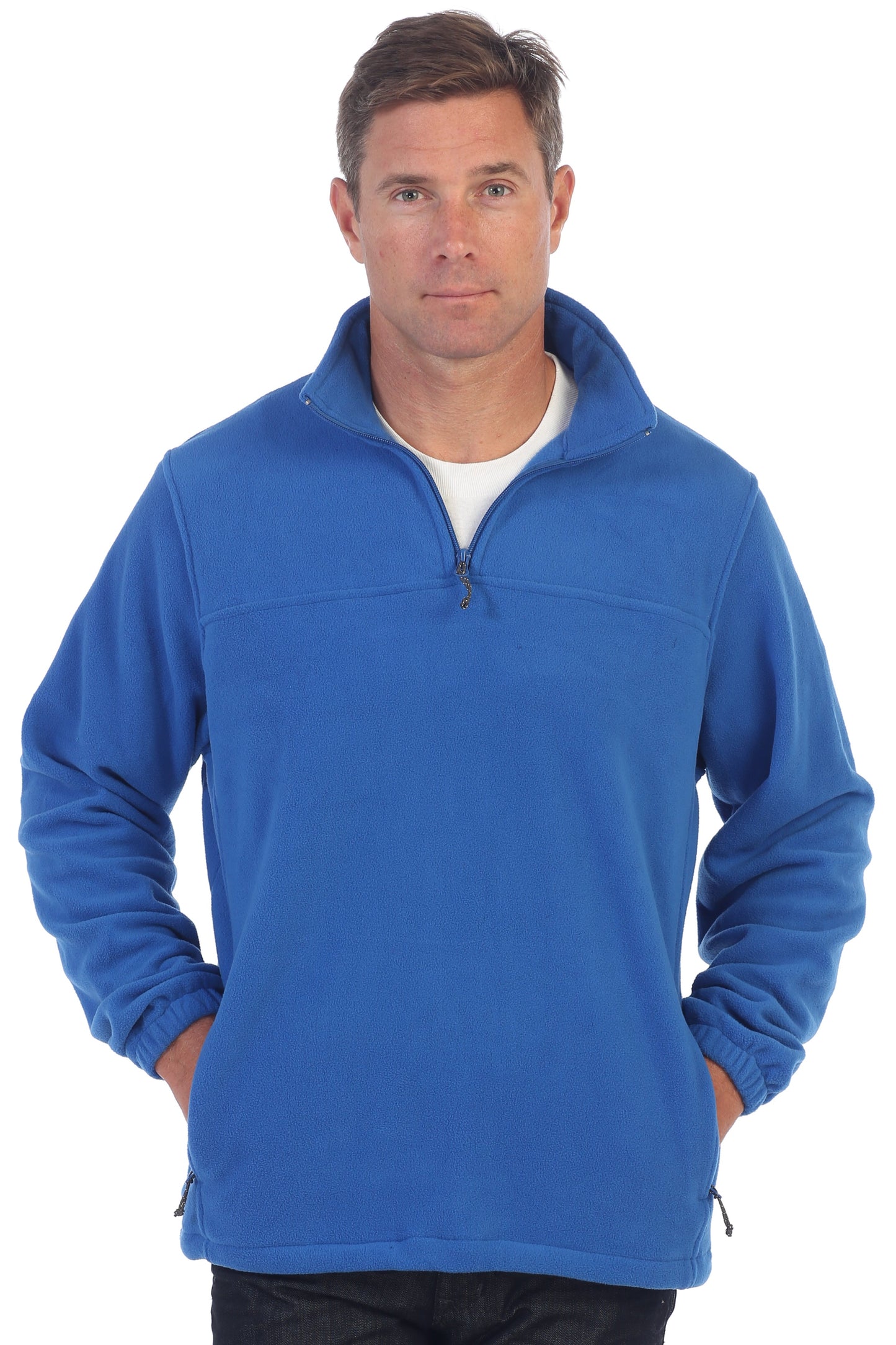 Men's Half Zip Polar Fleece SWEATER