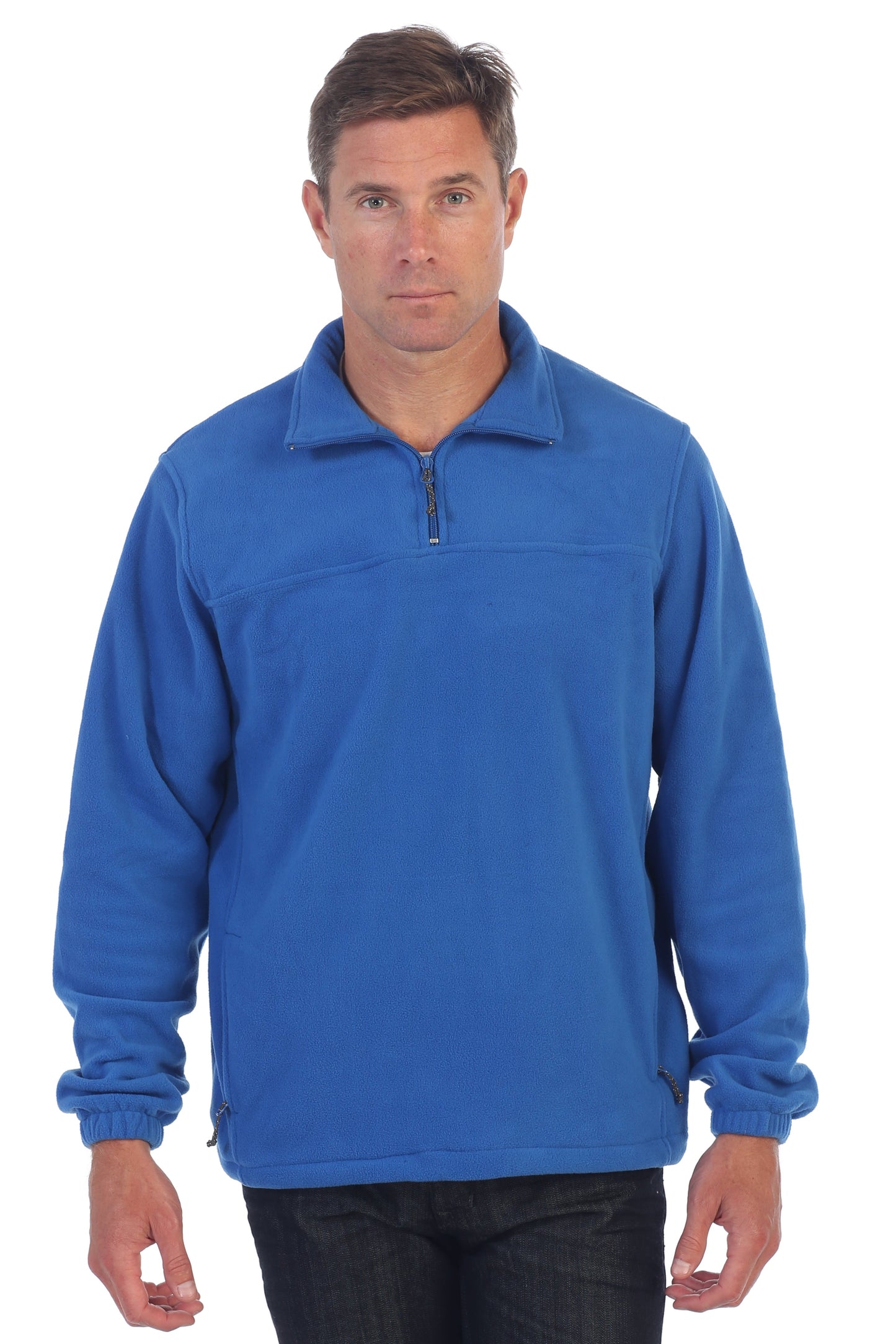 Men's Half Zip Polar Fleece SWEATER