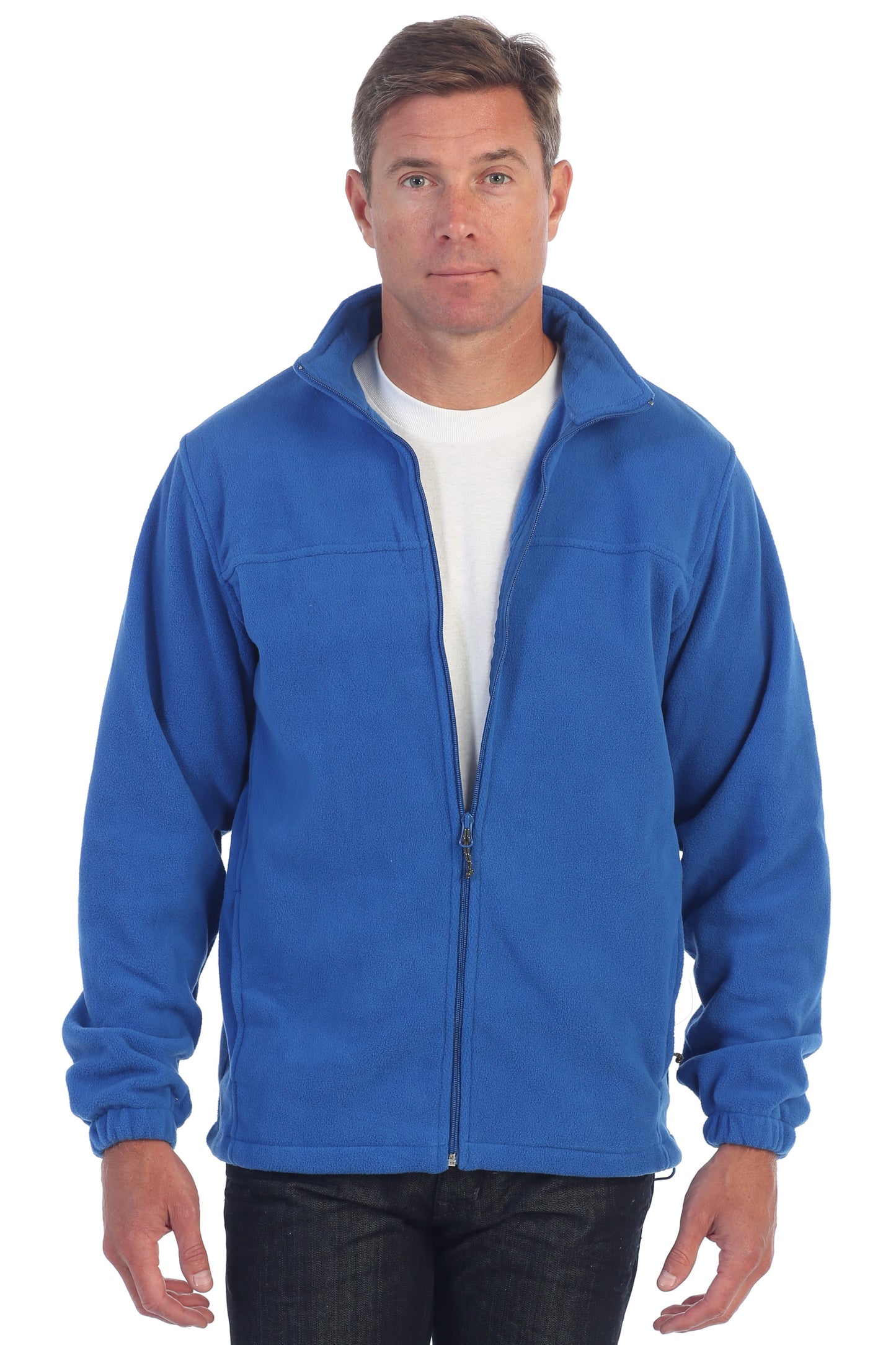 Men's Full Zip Polar Fleece Jacket