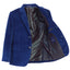 BLV-82 Boy's Formal Velvet Blazer with Designed Buttons SIZE 2-20 IN 4 COLORS BURGUNDY-BLACK-R BLUE-NAVY