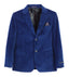 BLV-82 Boy's Formal Velvet Blazer with Designed Buttons SIZE 2-20 IN 4 COLORS BURGUNDY-BLACK-R BLUE-NAVY