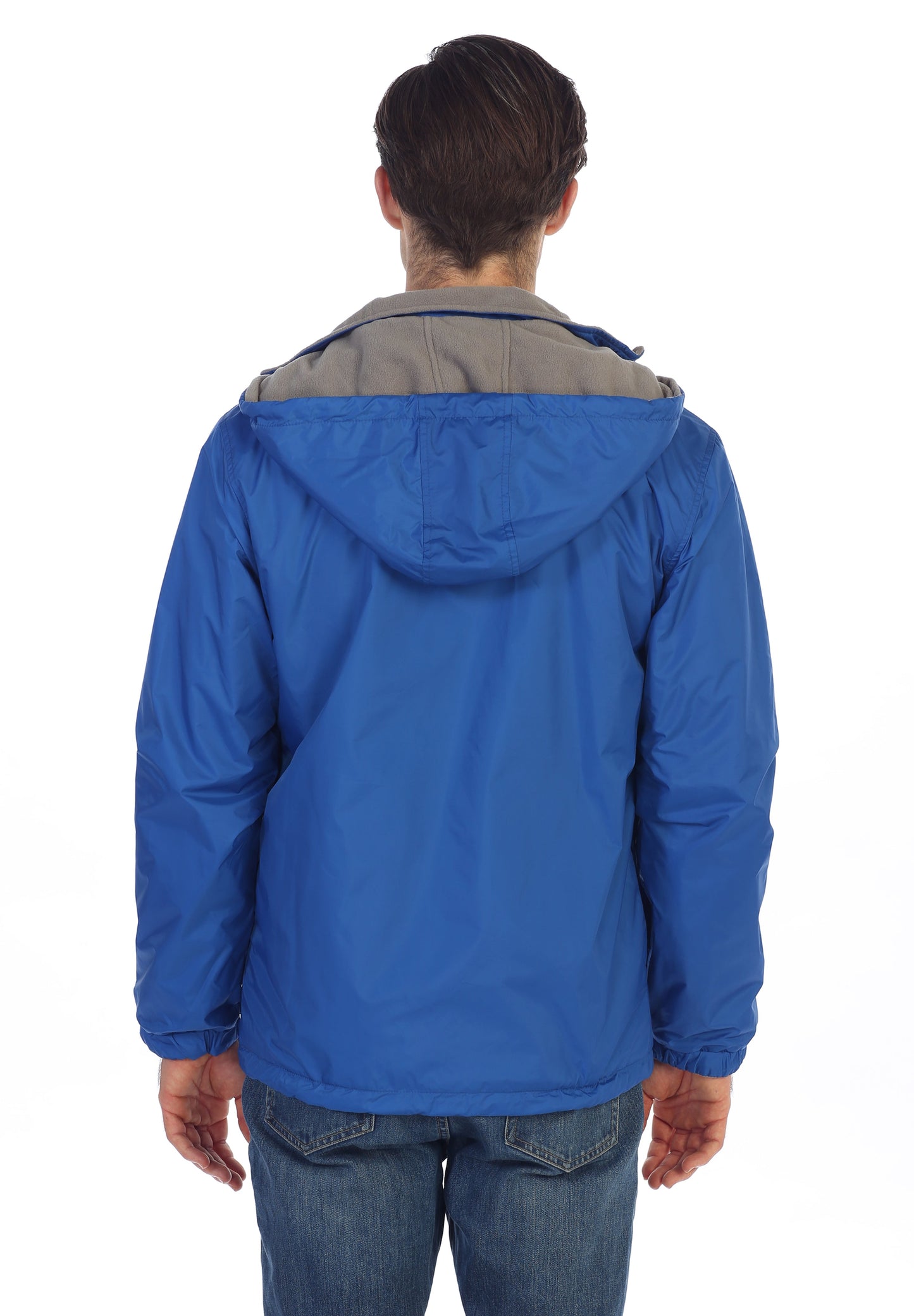 Men's Reversible Jacket with Polar Fleece Lining