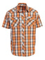SS-92W Men's Plaid Western Shirt Part-A