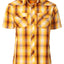 SS-92W Men's Plaid Western Shirt Part-A
