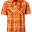 SS-92W Men's Plaid Western Shirt Part-B