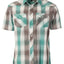 SS-92W Men's Plaid Western Shirt Part-B