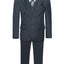 ST-10 Boys formal Charcoal SLIM FIT suit (7 pcs)