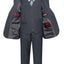 ST-10 Boys formal Charcoal SLIM FIT suit (7 pcs)