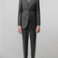 ST-10 Men's Charcoal Notched Lapel Suit Slim Fit (3 PCS)