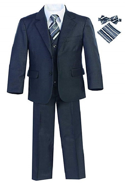 ST-10 BOYS SLIM FIT HUSKY FORMAL SUIT CHARCOAL SIZE 8-20