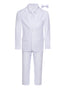 ST-5 FORMAL BOYS SUIT IN WHITE (7 PCS) SLIM FIT