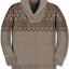 TODDLERS,KIDS AND BOYS SHAWL COLLAR PULLOVER KNITTED SWEATER