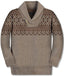 TODDLERS,KIDS AND BOYS SHAWL COLLAR PULLOVER KNITTED SWEATER