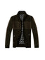 SW-914 MEN'S LONG SLEEVE FULL ZIP KNITTED CARDIGAN SWEATER