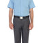 Men's Short Sleeve Solid Dress Shirt