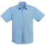 Men's Short Sleeve Solid Dress Shirt