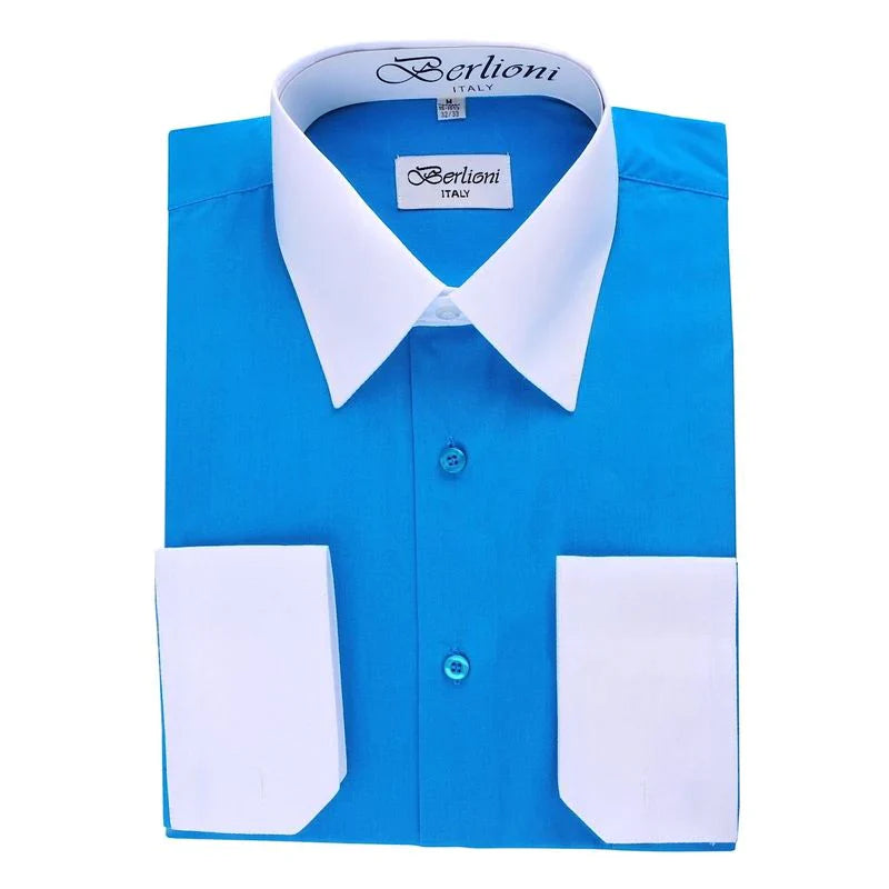 Men's two-tone dress shirts