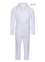 TX-1026 WHITE BOYS SHAWL TUXEDO SLIM FIT (7 PCS)