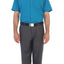 Men's Short Sleeve Solid Dress Shirt