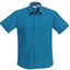 Men's Short Sleeve Solid Dress Shirt