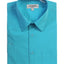 Men's Short Sleeve Solid Dress Shirt