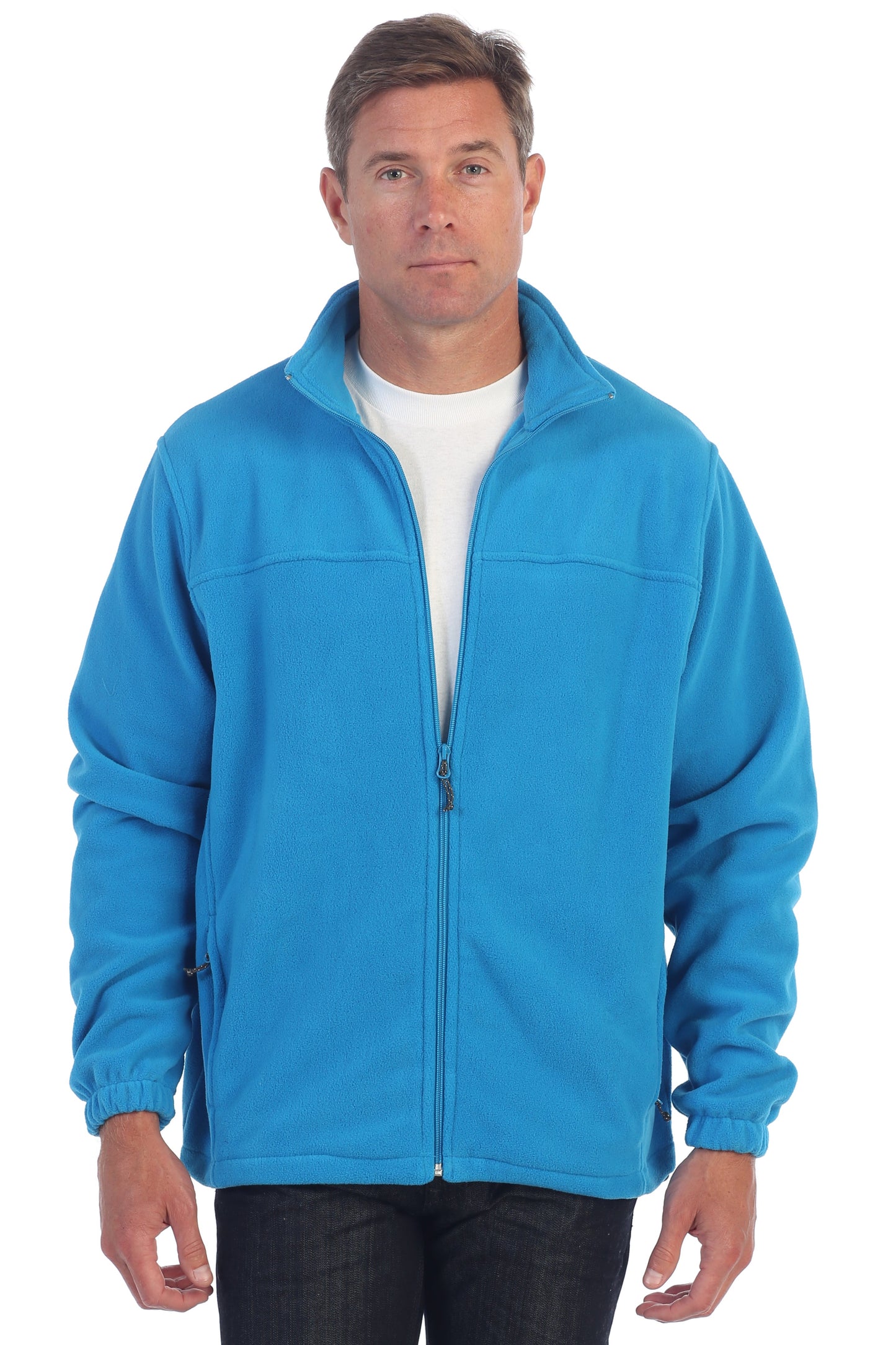 Men's Full Zip Polar Fleece Jacket