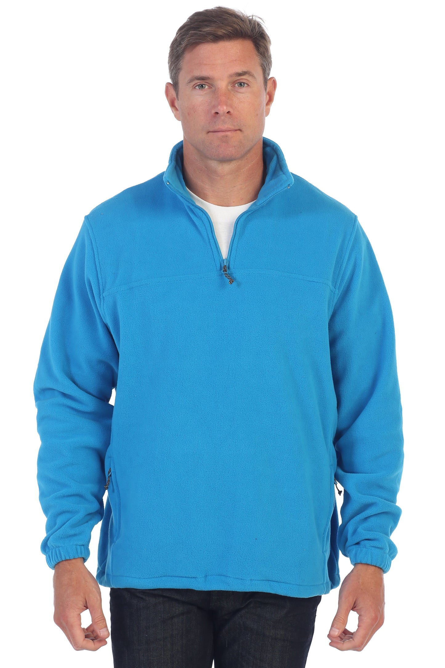 Men's Half Zip Polar Fleece SWEATER