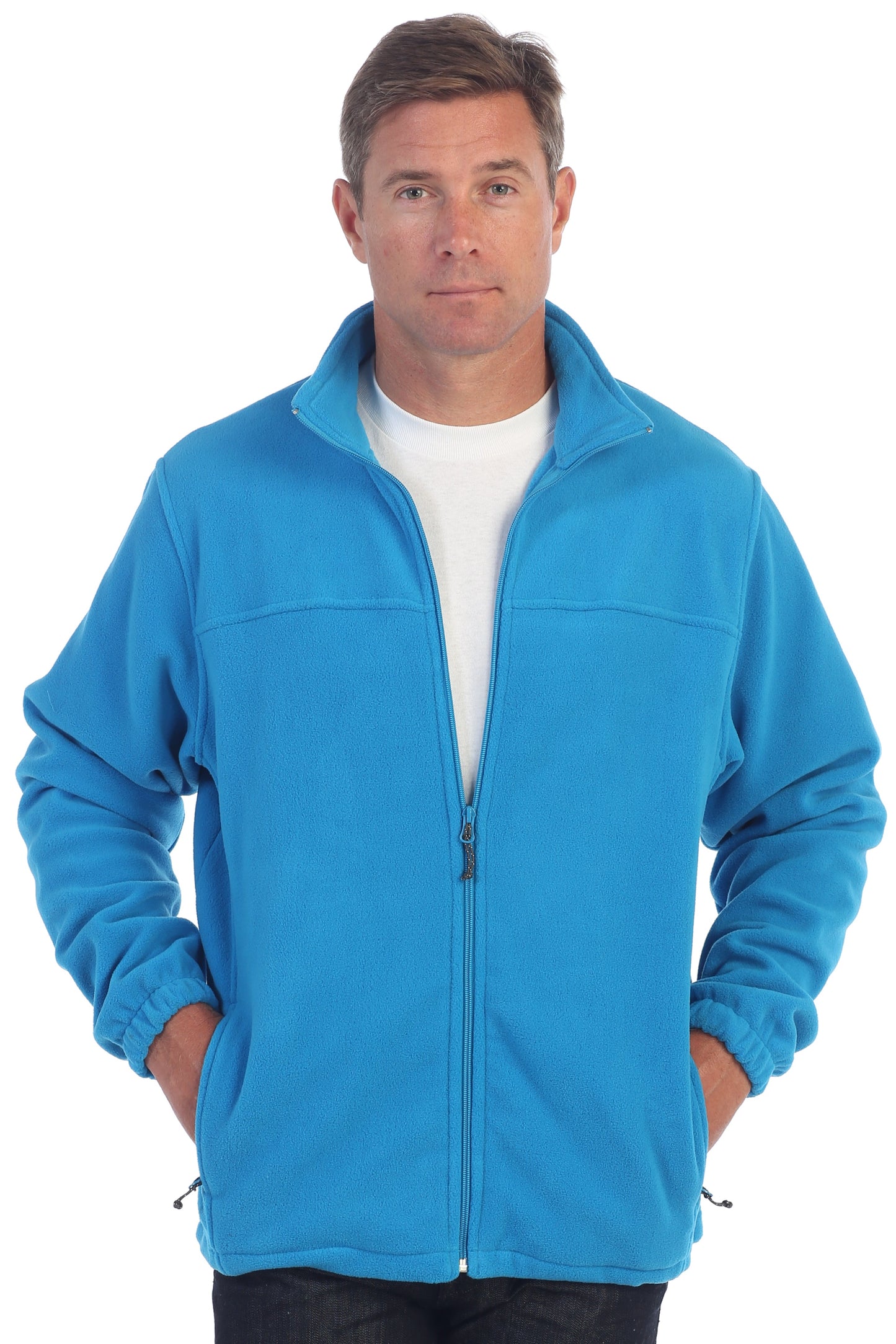 Men's Full Zip Polar Fleece Jacket