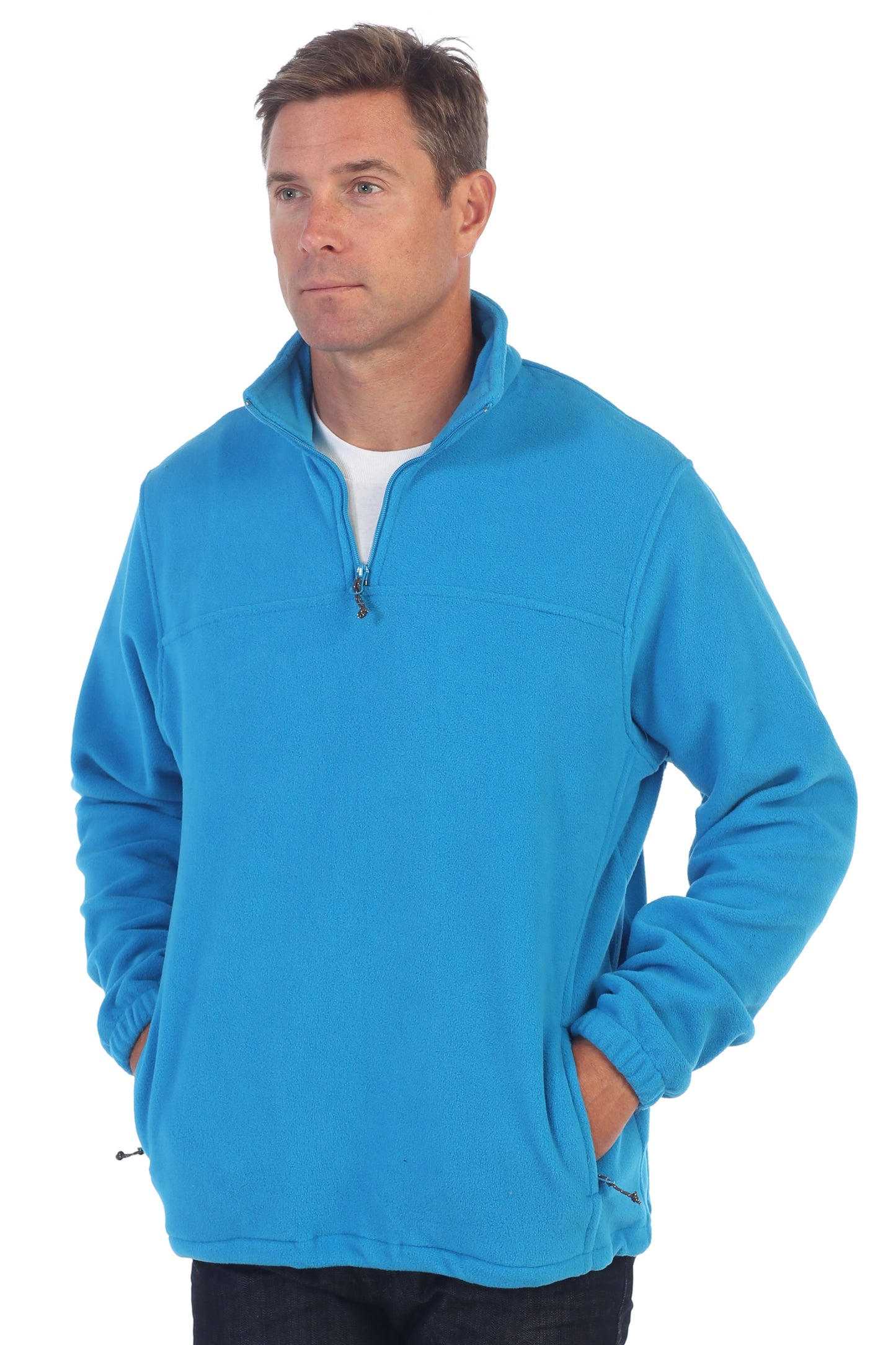 Men's Half Zip Polar Fleece SWEATER