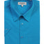 Men's Short Sleeve Solid Dress Shirt