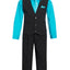 V-1288 Boys formal SOLID vest set with tie (4 pcs) WHITE-RED-MELON-TURQ SIZE S-XL AND 2-20