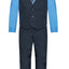 V-1521 BOY'S FORMAL SOLID VEST SET SIZE 2-12 IN 8 COLORS