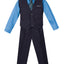 V-1688 Boys formal STRIPED vest set with tie (4 pcs) IN 5 COLORS (VIOLET-FUCSHIA-NAVY-PUMPKIN-GRAY) SIZE 6M-24M AND 2-20