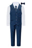 VS-13 NAVY BOY'S VEST SUIT WITH LAPEL SET SIZE 1-14