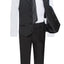 VS-7 BLACK BOY'S VEST SUIT WITH LAPEL SET SIZE 1-14