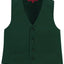 VS-85 BOYS 4 BUTTON FORMAL SUIT VEST IN 7 COLORS BLACK-GRAY-CHARCOAL-KHAKI-FOREST GREEN-NAVY-ROYAL BLUE SIZE 2-20